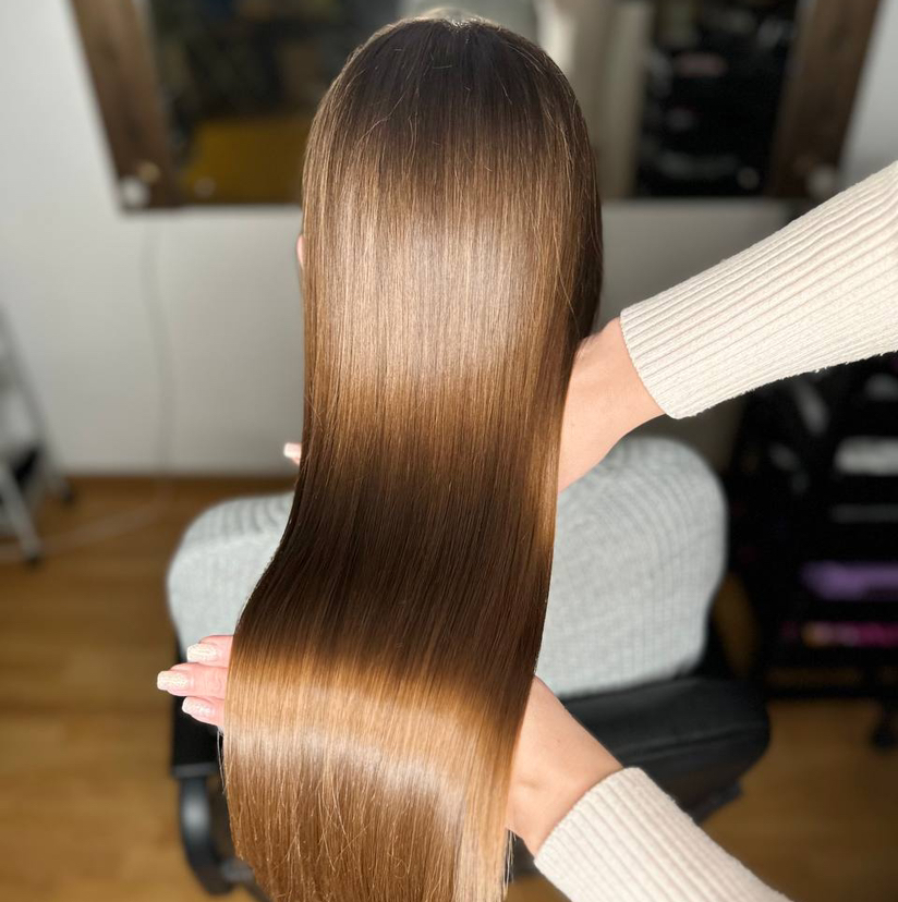 Кератиновое выпрямление/ботокс волос