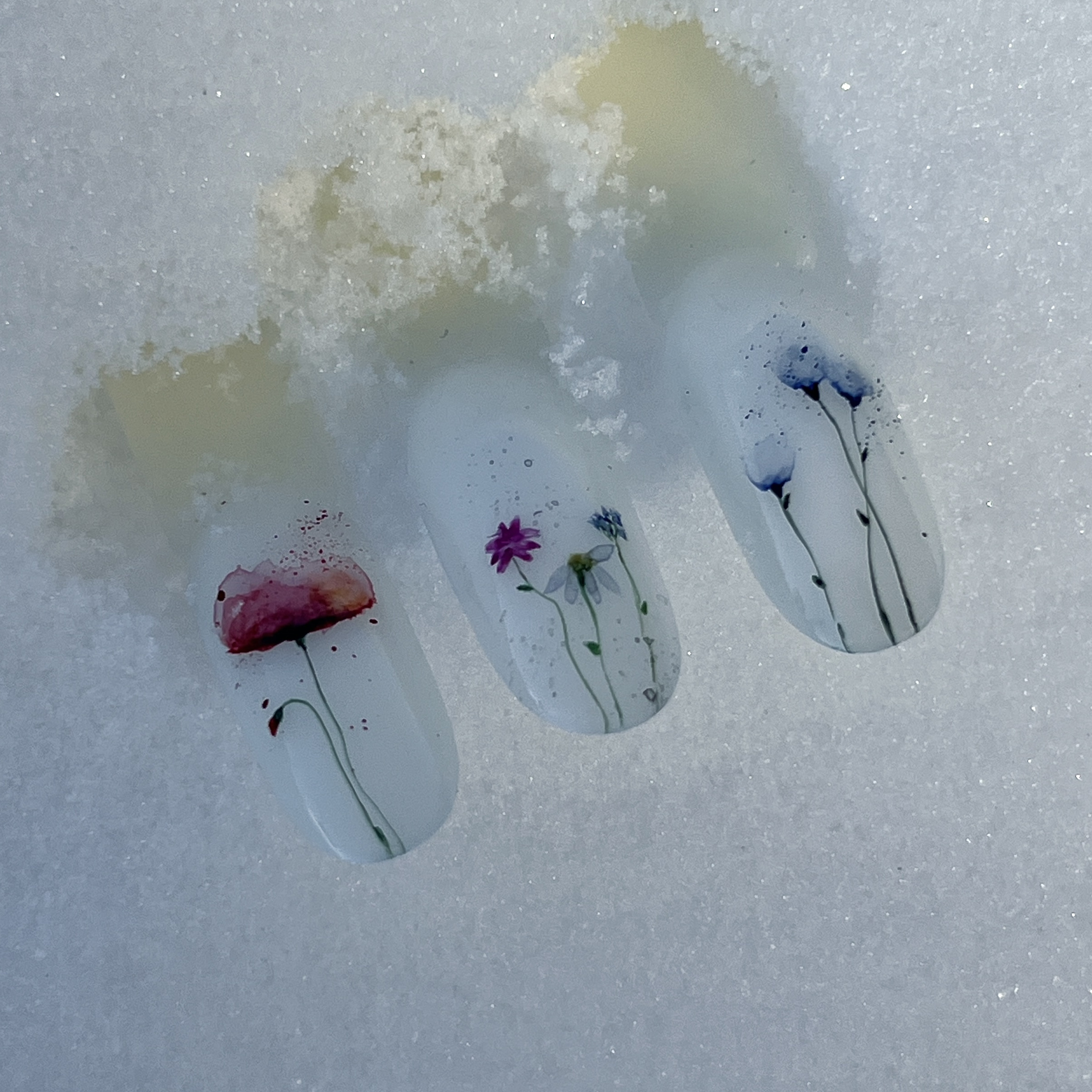 Рисунок акварелью