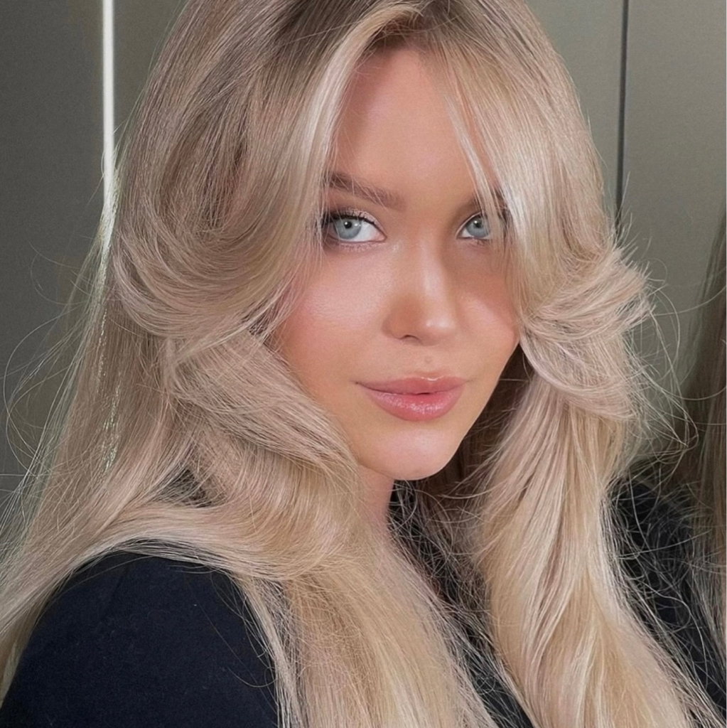 стрижка челки(шторки)