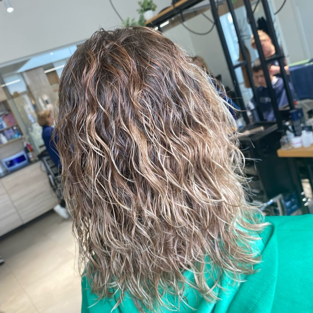 завивка на всю голову