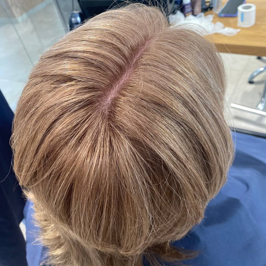 окрашивание в один тон