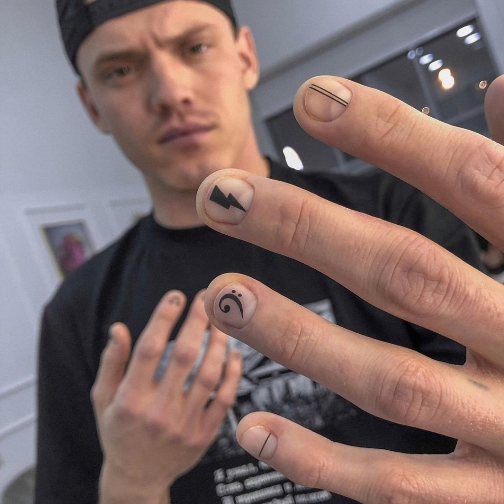 Мужской маникюр + покрытие гель лак