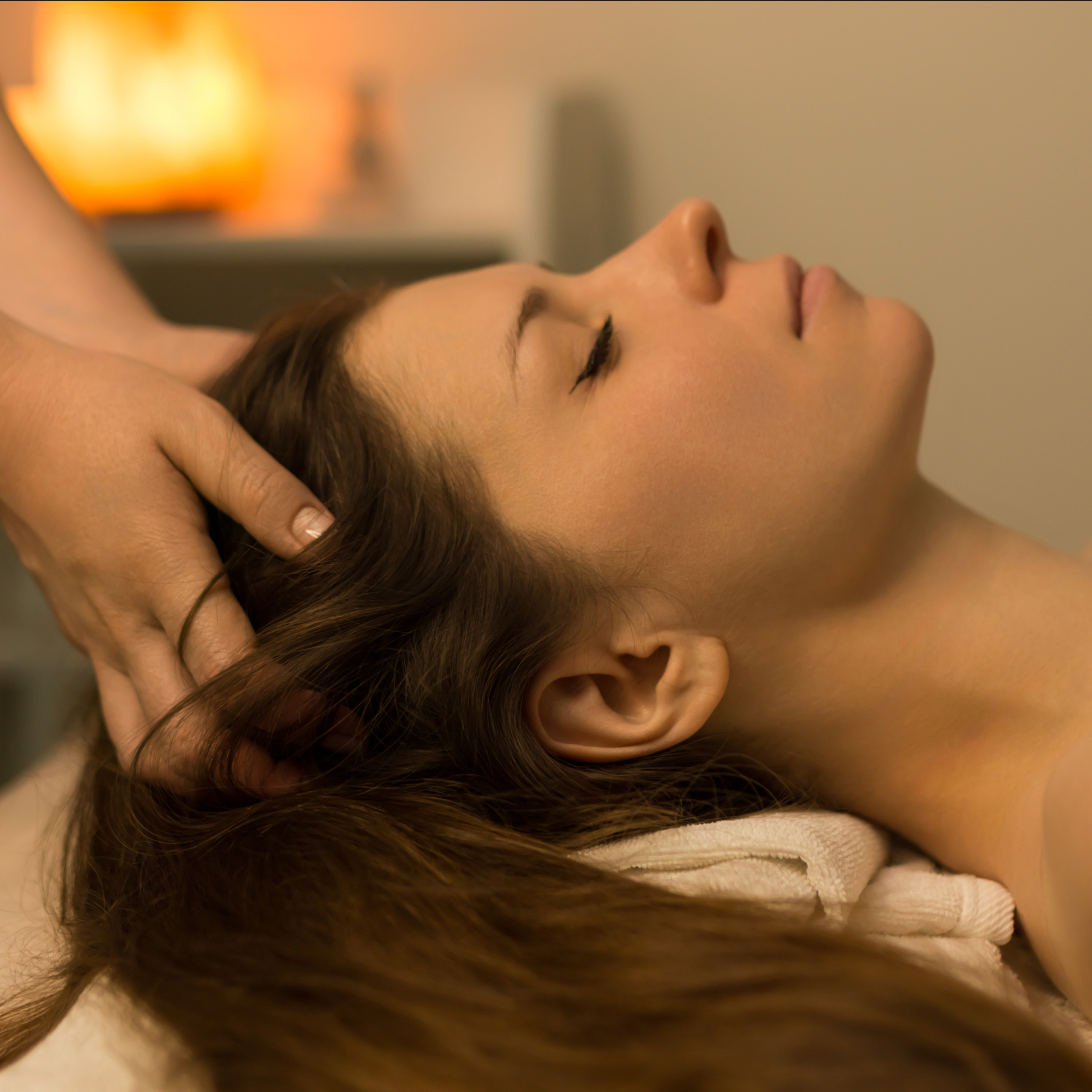 Остеопатический массаж лица и головы