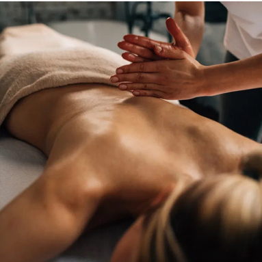 Общий массаж тела