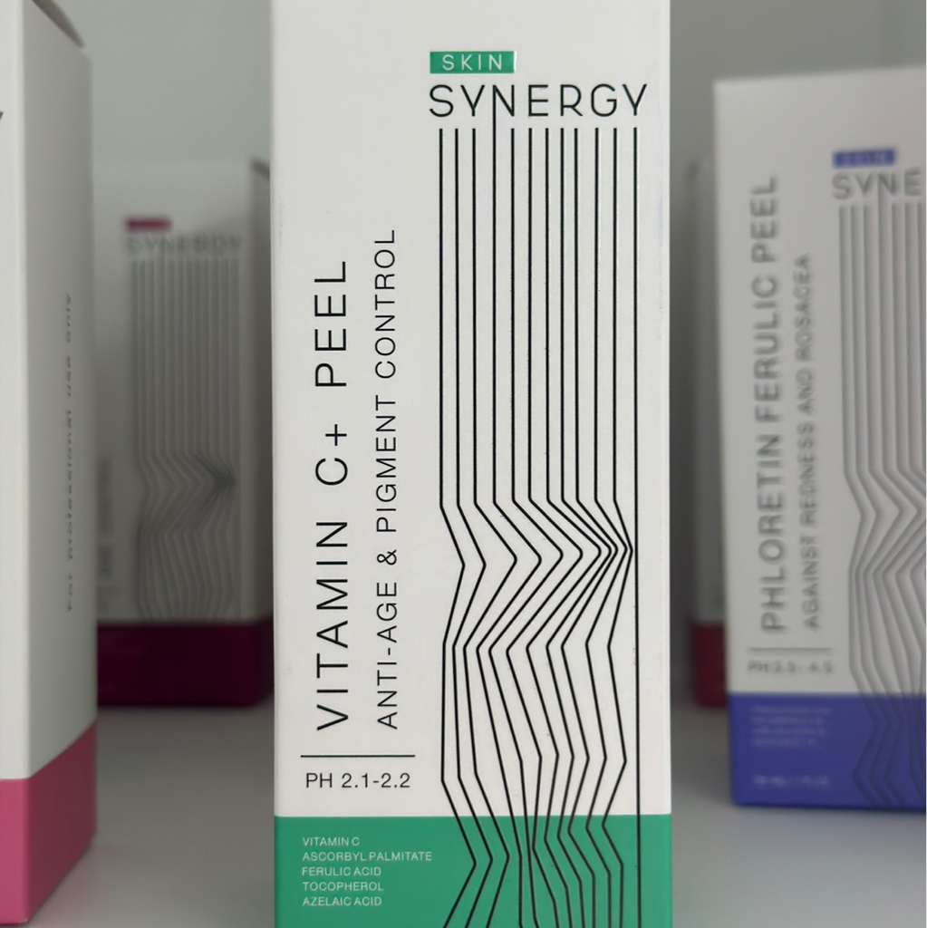 Пилинг SKIN SYNERGY VITAMIN C  + антиоксидантный эффект для борьбы с признаками старения и гиперпигментации