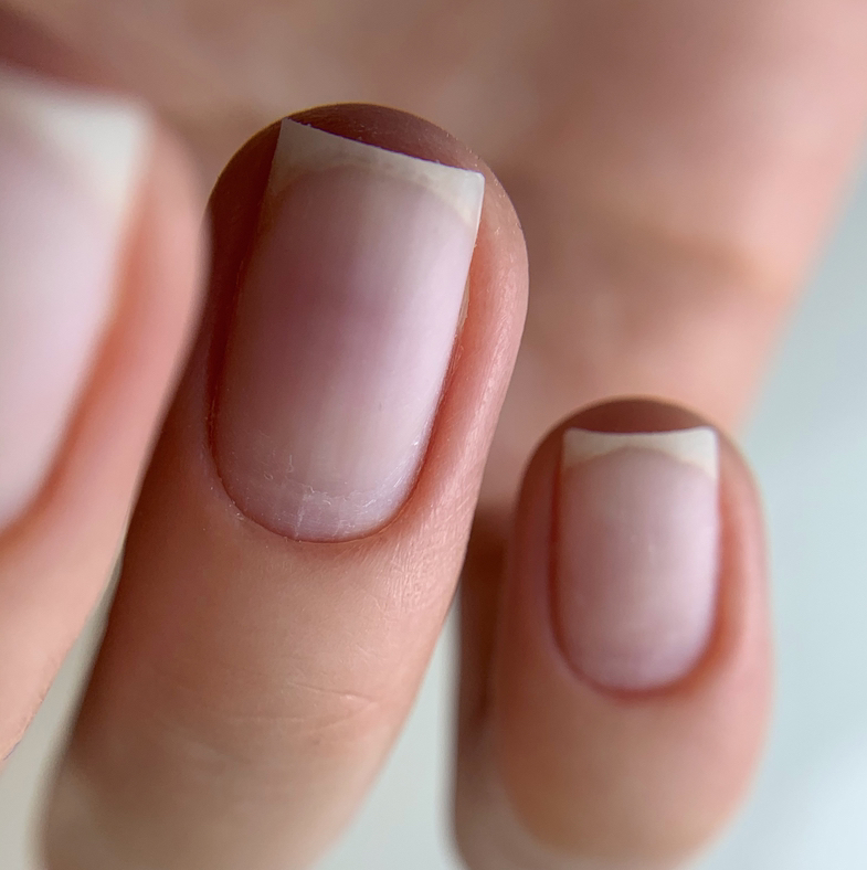 Комбинированный маникюр(без снятия)