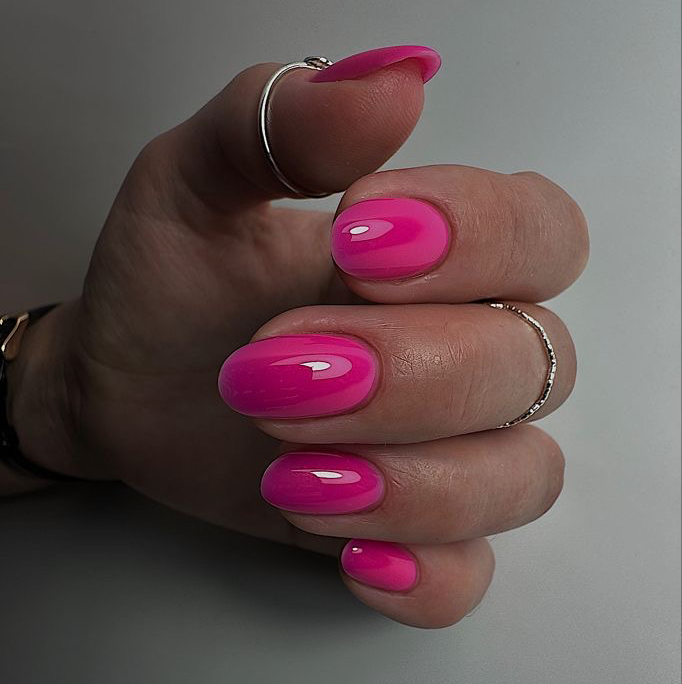 Укрепление твердым гелем на все ногти