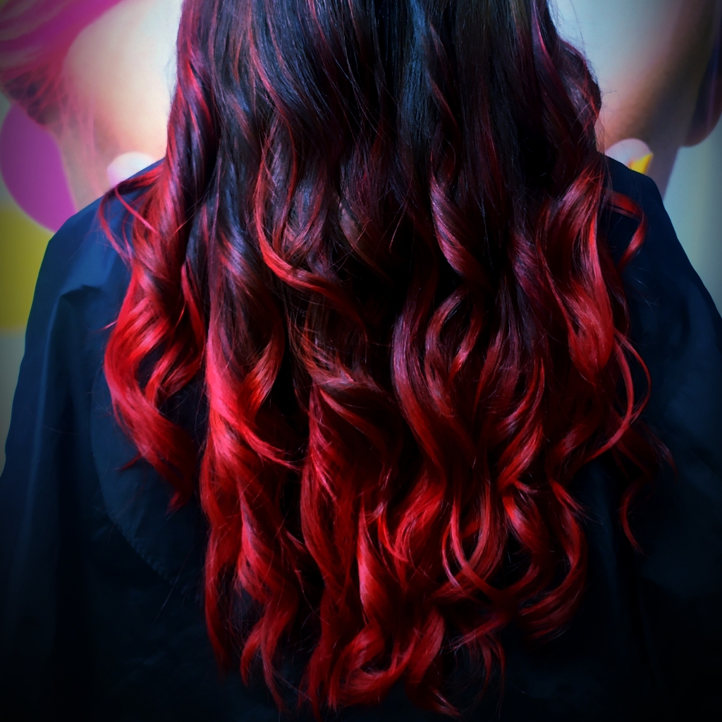 Стрижка женская (очень длинные волосы)