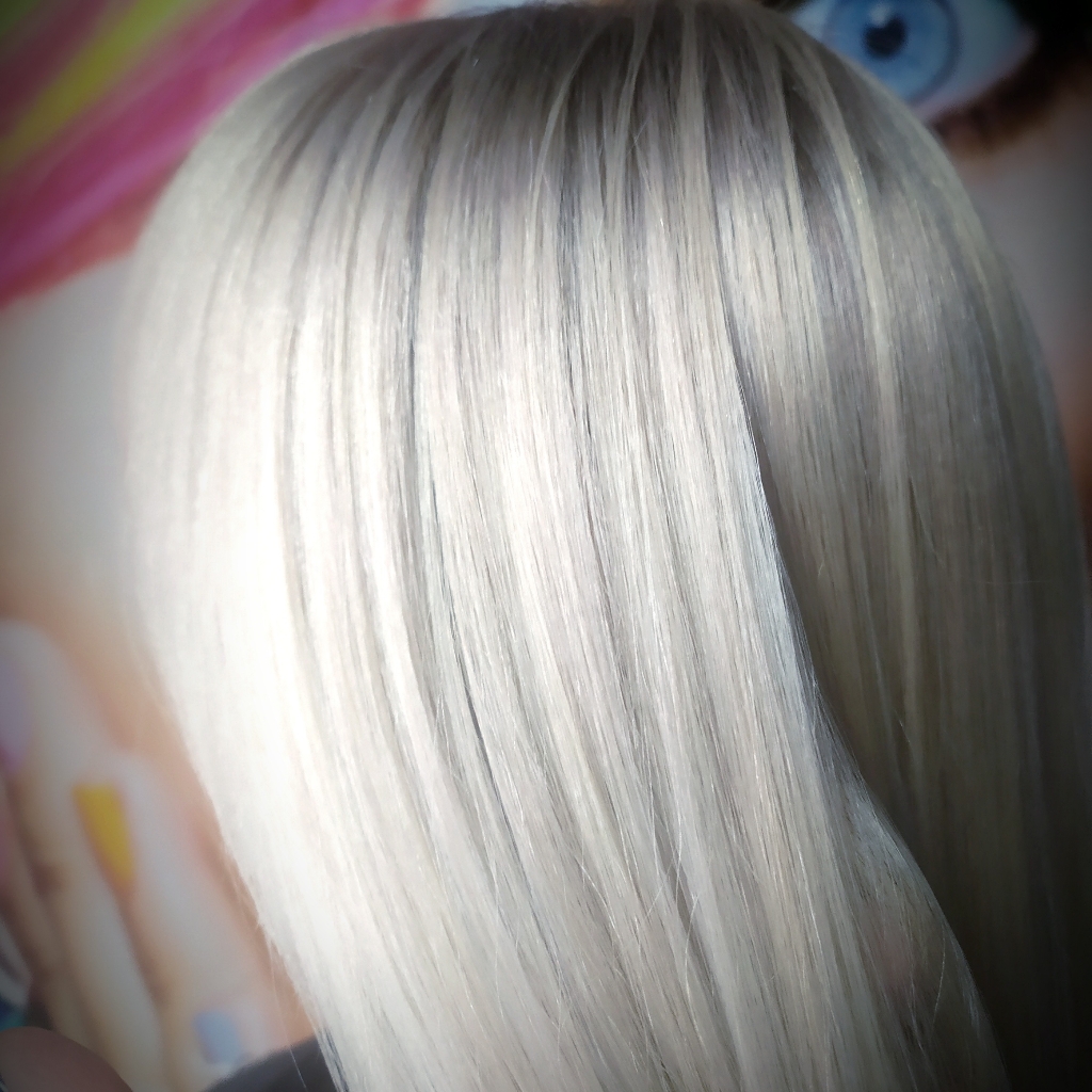 Тонирование. До лопаток.