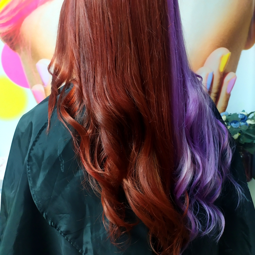 Укладка. Выпрямление, локоны, гофре. Ниже лопаток.