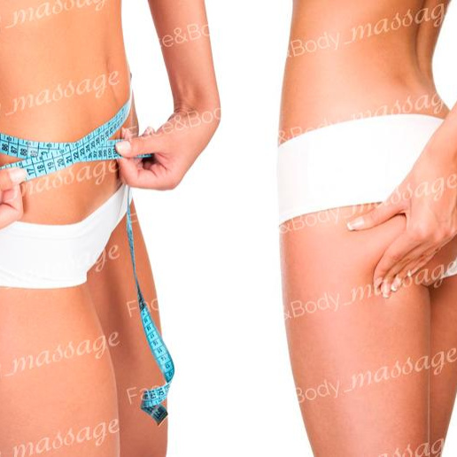 Антицеллюлитный массаж (живот+бока+ягодицы+ноги)