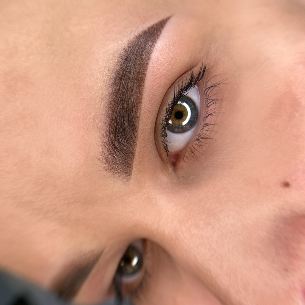 Коррекция ПМ бровей (моя работа, в теч. 2 месяцев)