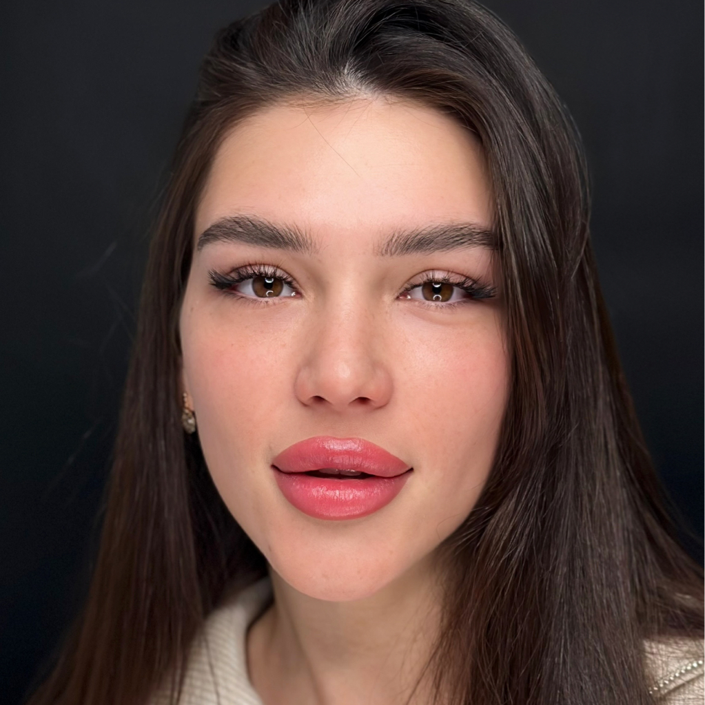 Коррекция/обновление/исправление перманентного макияжа (НЕ МОЯ работа)