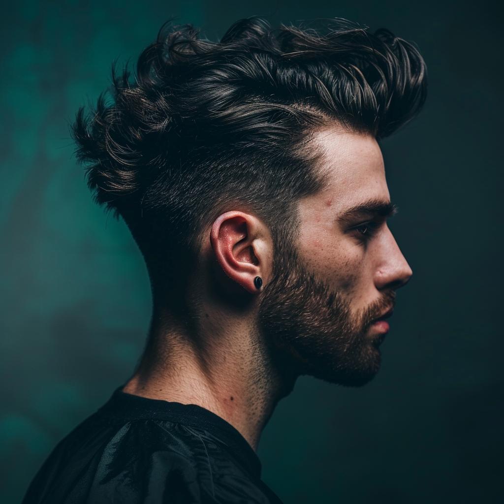 1. Мужская стрижка