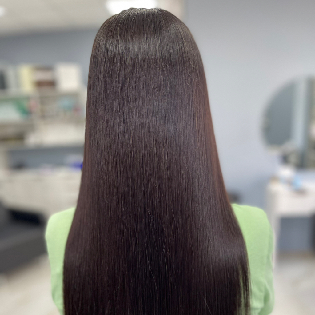 Однотонное (корни+тонирование длины)