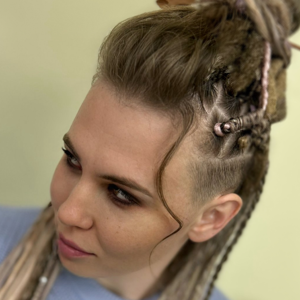 Повторное вплетение своего компоекта на зону андеркат