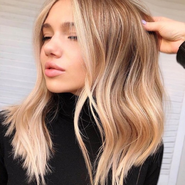 Сложные техники окрашивания(средняя длина)