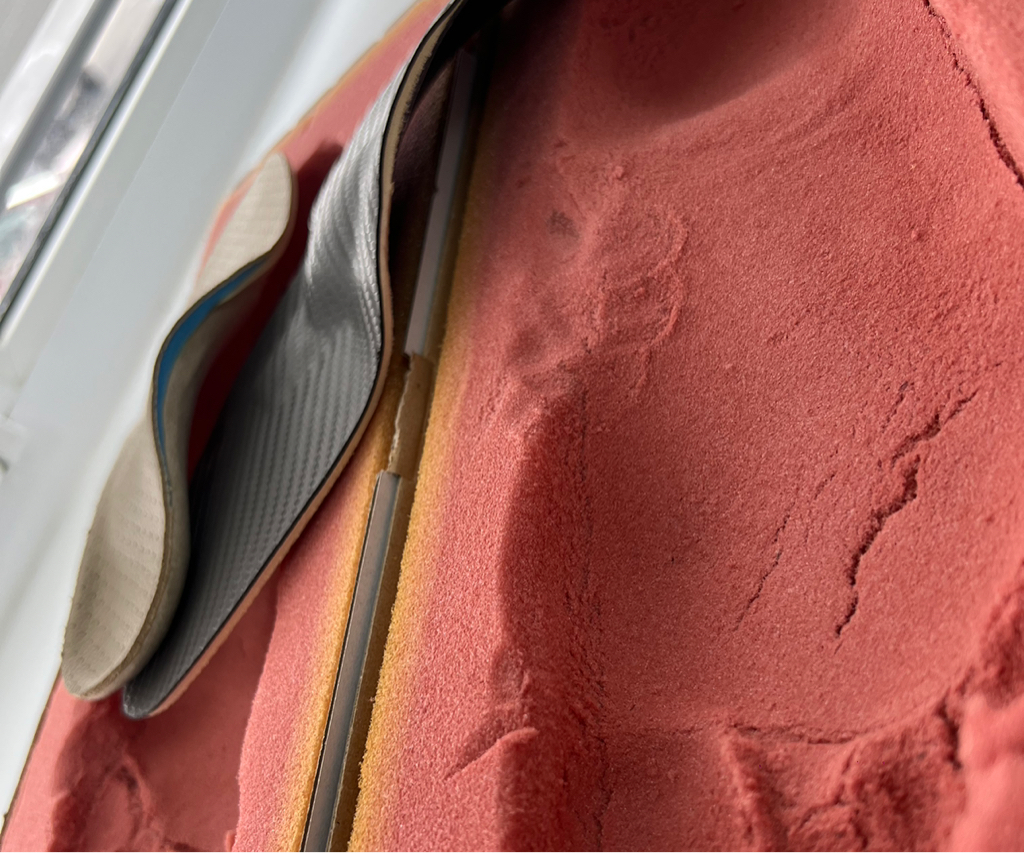 Стельки каркасные (отпечаток)