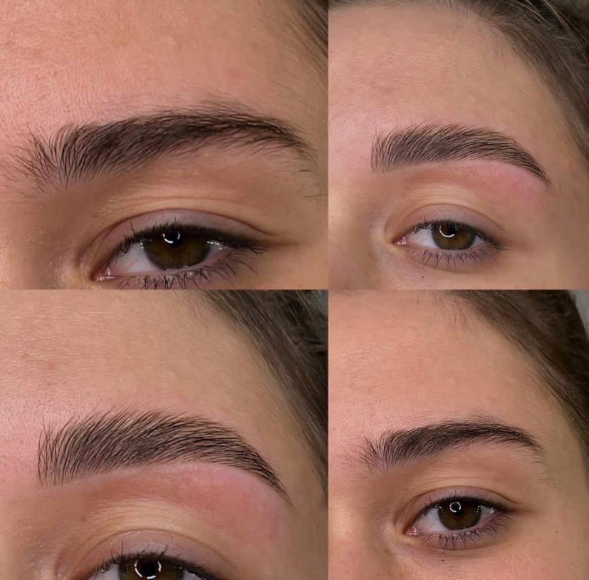 Архитектура бровей (воск/пинцет) + Уход