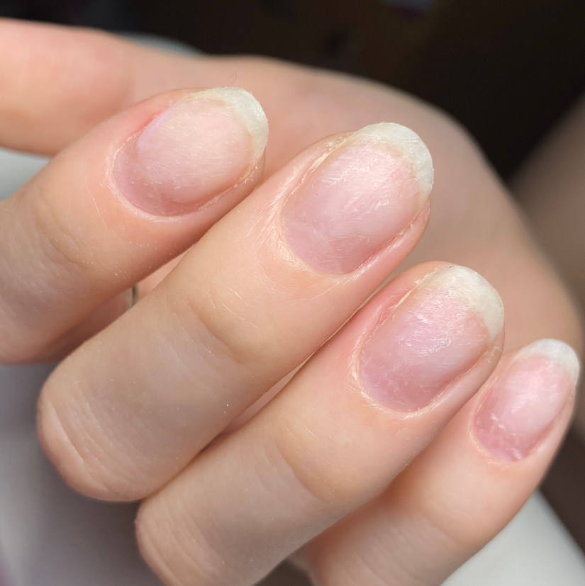 Маникюр без покрытия