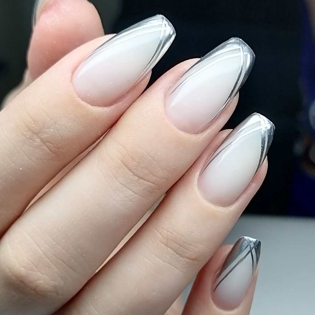 Коррекция ногтей гель(четкий квадрат, миндаль)