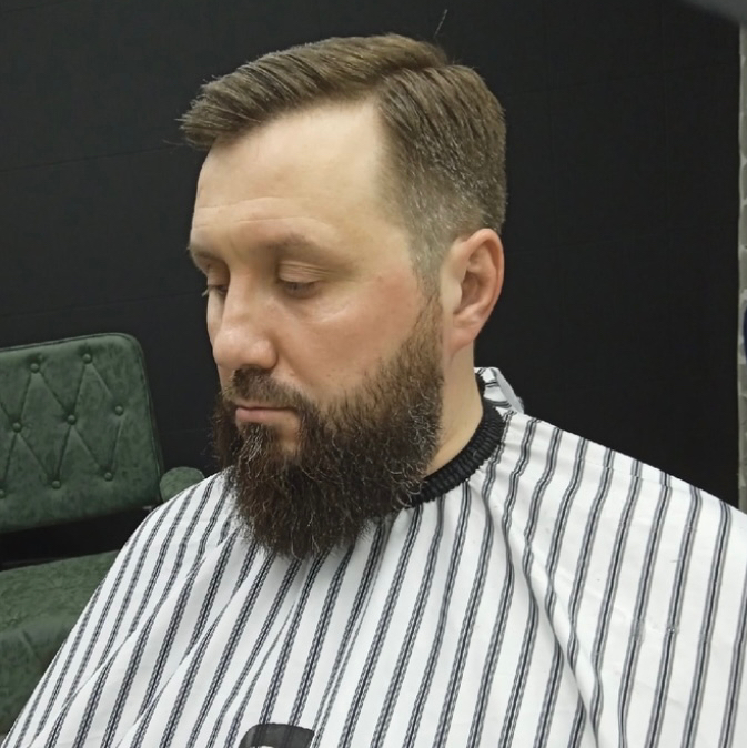 Стрижка + Коррекция бороды .                Комплекс: мужская стрижка и моделирование бороды в одном сеансе