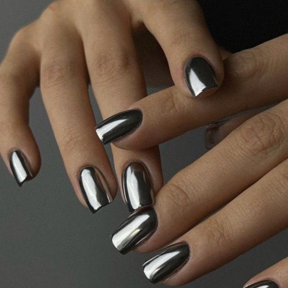 Маникюр с покрытием гель-лак + дизайн