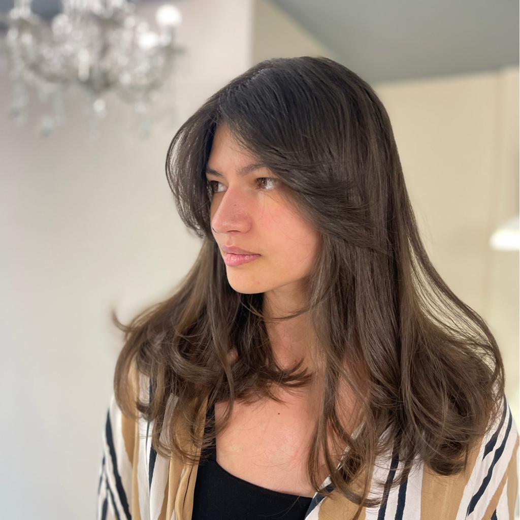 Стрижка женская ( сложная )