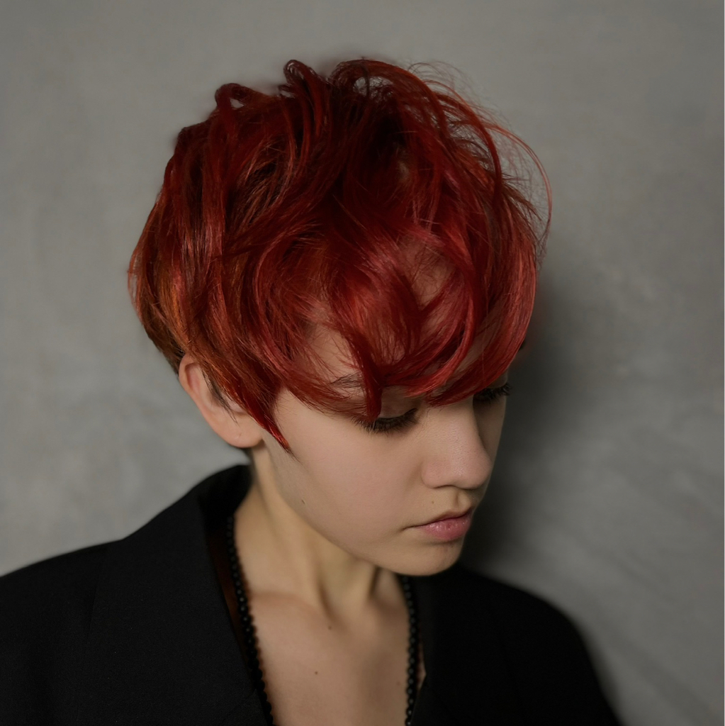 Сложное окрашивание ( волосы до плеч)