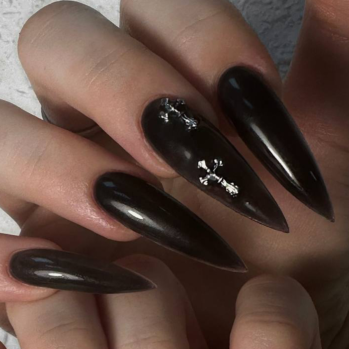 Наращивание ногтей ОДНОТОННЫЕ💅