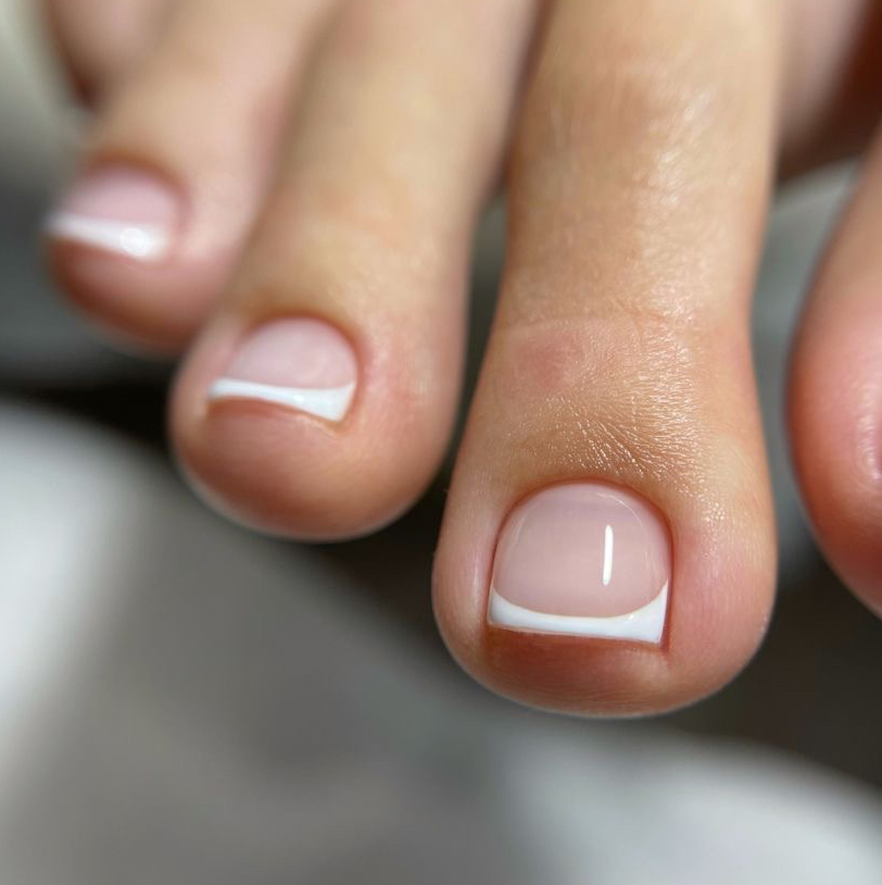 Педикюр (полная обработка) + френч