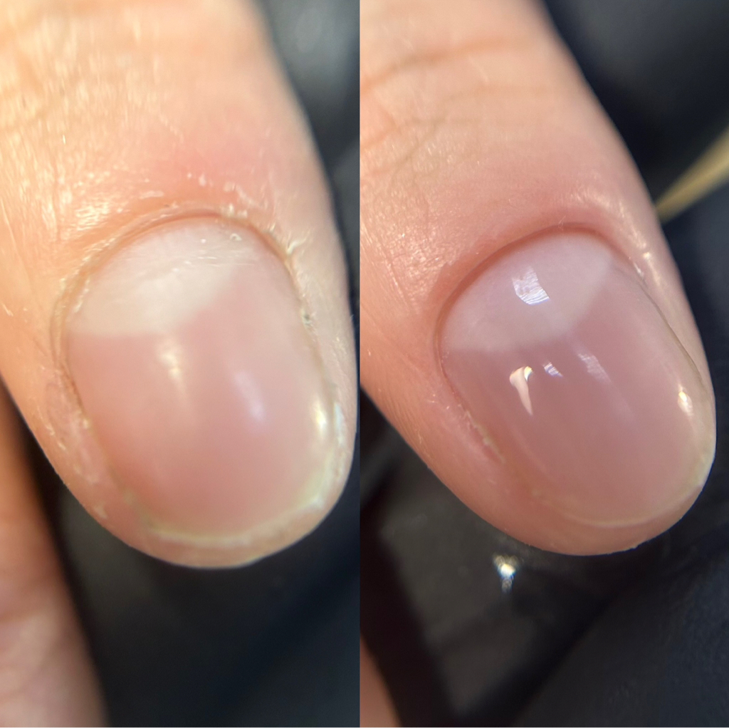 Маникюр на ногти без покрытия