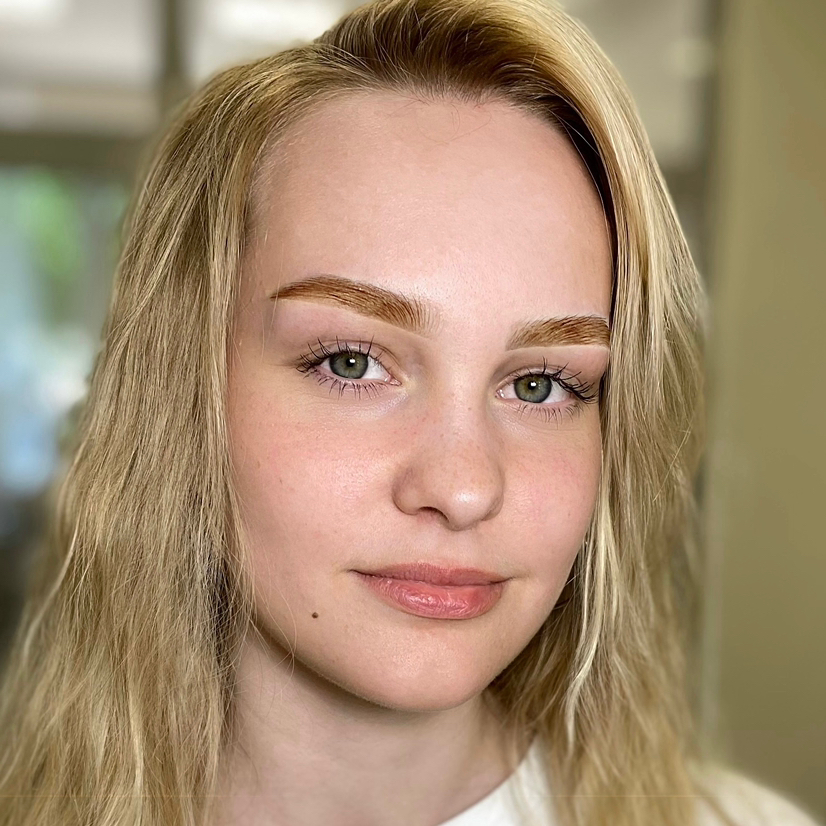 БРОВИ (коррекция + окрашивание)