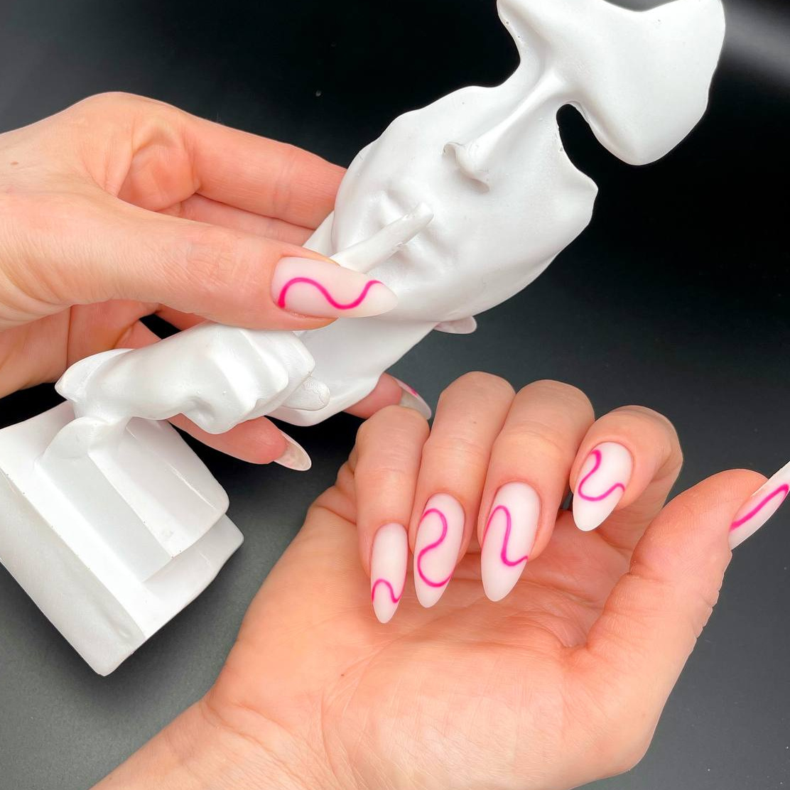 Наращивание ногтей+гель-лак