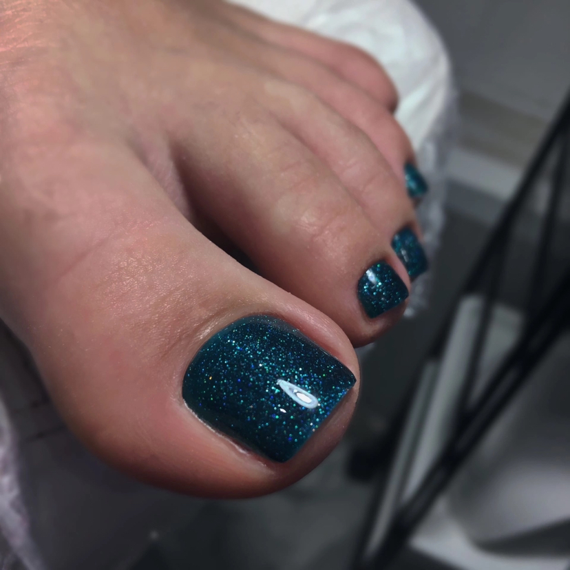 Педикюр полный с покрытием