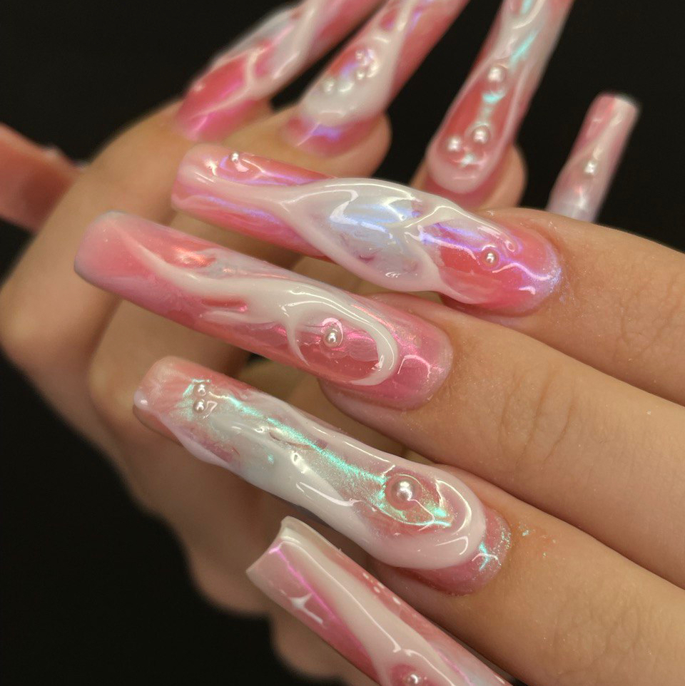 Маникюр+коррекция