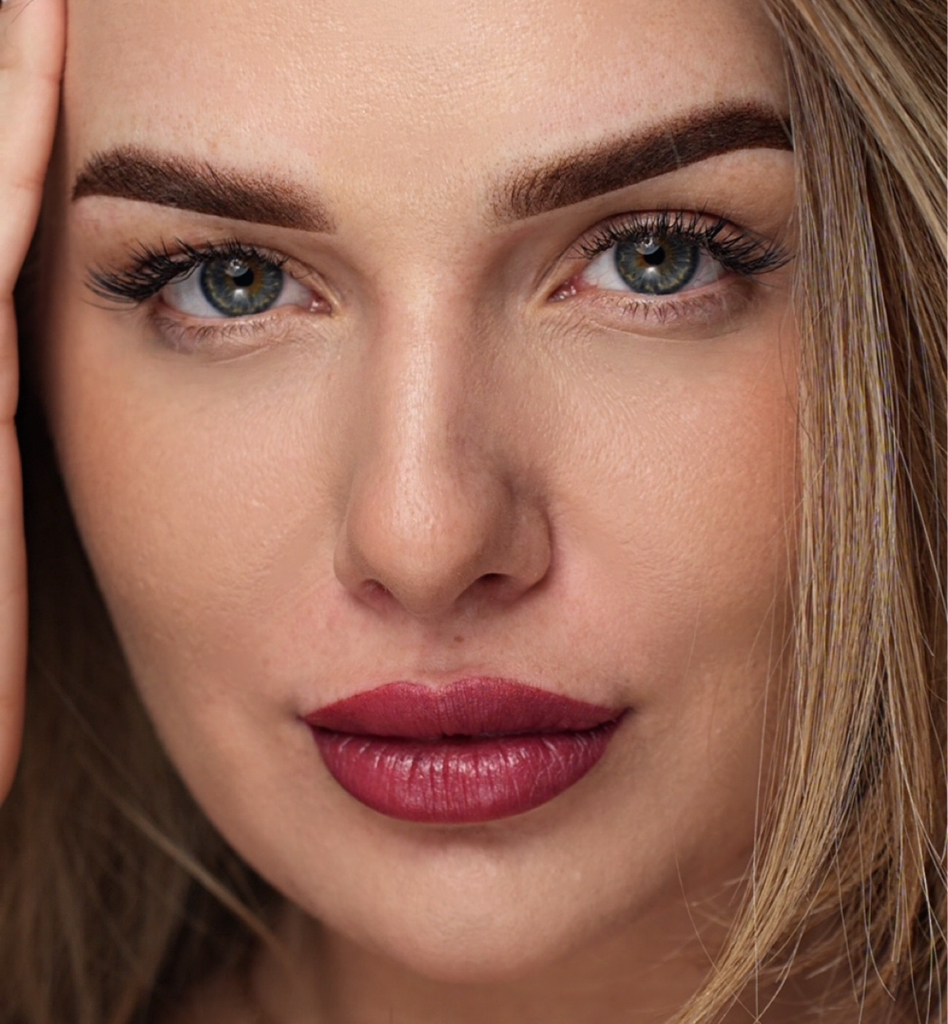 Перманент губ. 1 этап ( без старого перманента/татуажа)