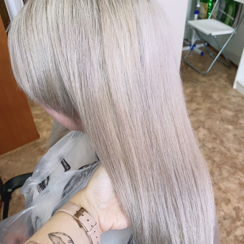 Тонирование волос