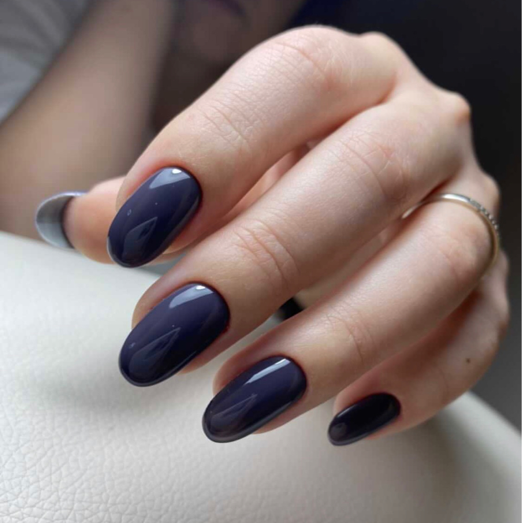 Hard gel manicure