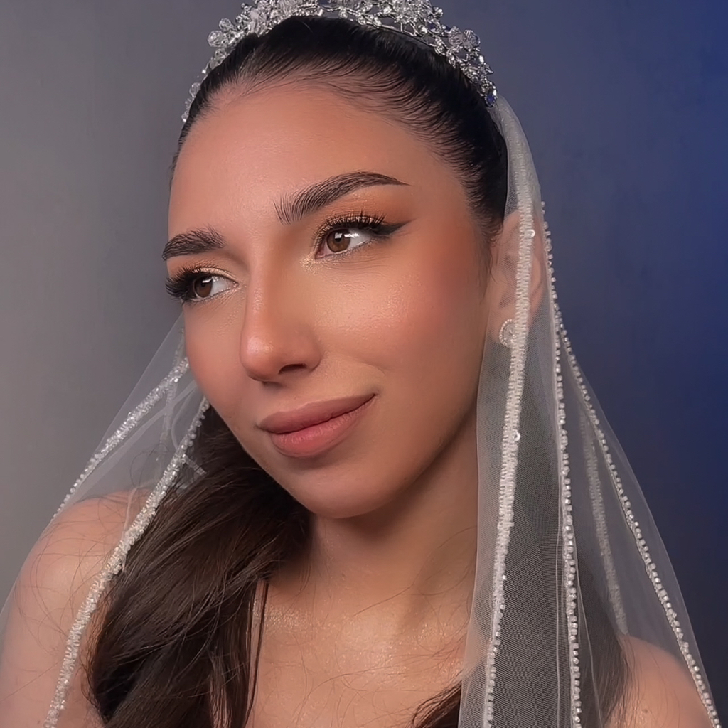 свадебный образ в 4 руки