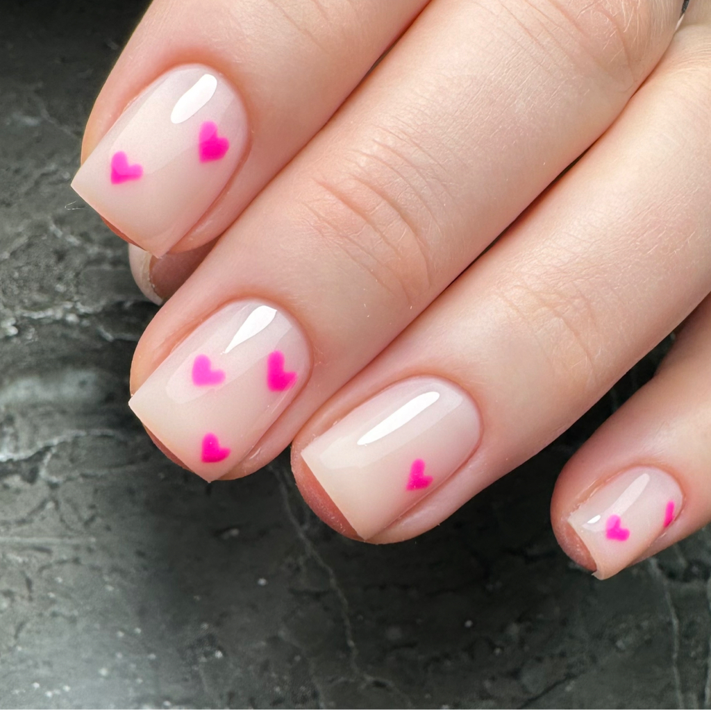 Маникюр с покрытием гель-лак (короткие ногти)