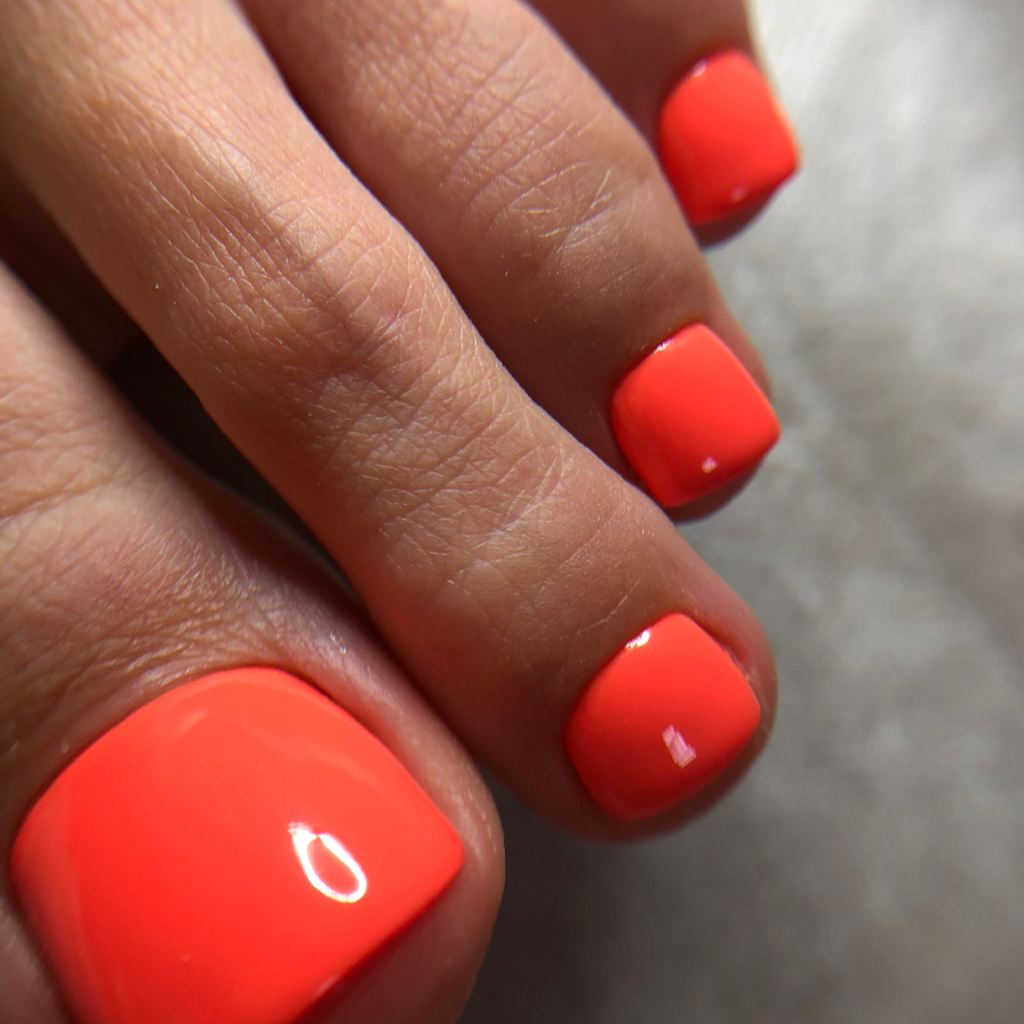 Экспресс-педикюр + покрытие