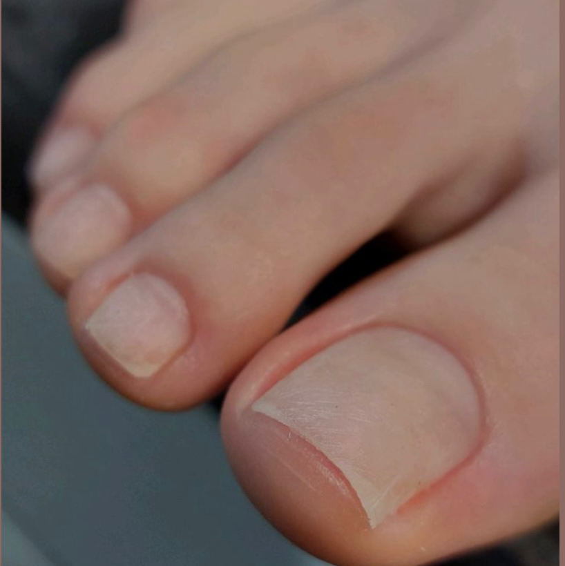 Педикюр без покрытия (только пальчики)