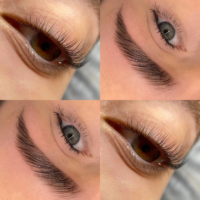 Set 1: Долговременная укладка бровей + Ламинирование верхних ресниц