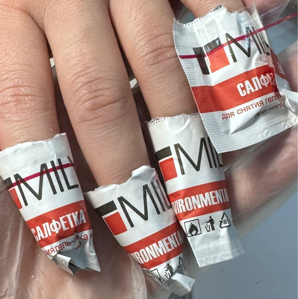 Снятие полное гель-лака