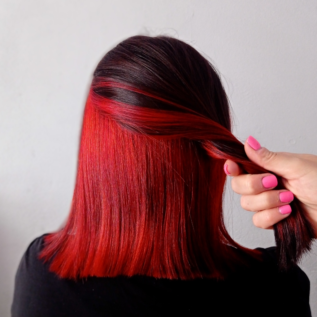 блочное окрашивание