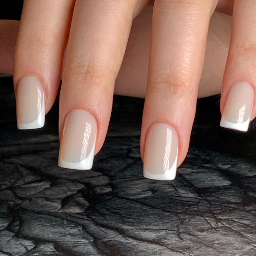 Маникюр комбинированный+френч