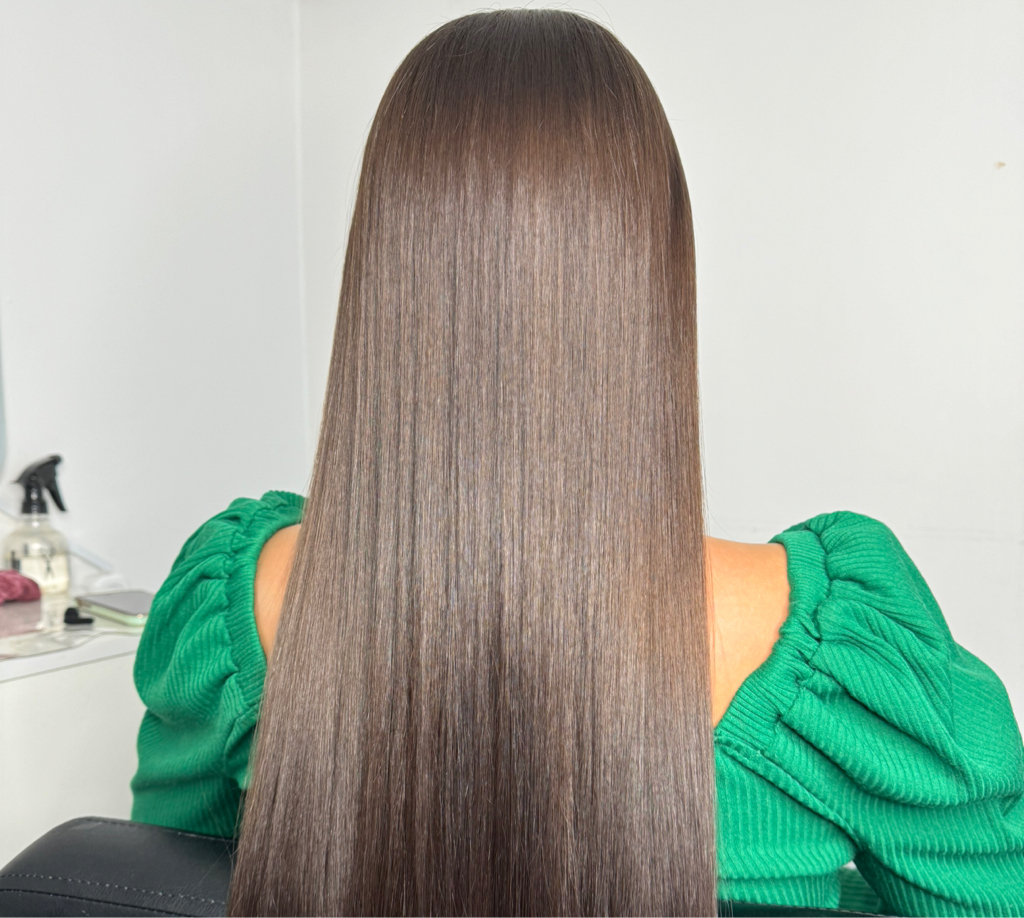 полировка волос в ручную