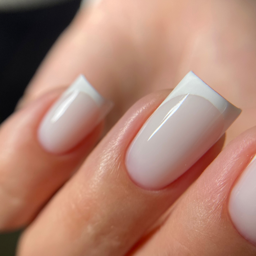 Маникюр + укрепление гелем/легкая коррекция гелем