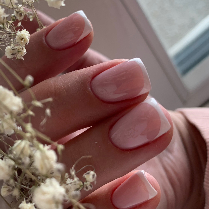 Маникюр + покрытие Френч / лунка